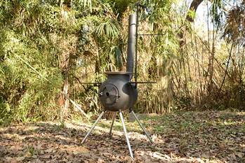 【徹底レビュー】オージーピッグFireside Edition 78000 庭でのBBQにもってこい