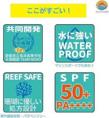 クラゲ対策効果もある日焼け止め2選！毒性のある海洋生物がいてもこれで安心！