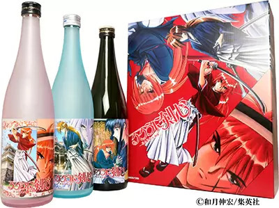 新潟の日本酒では初　大人気マンガ「るろうに剣心」ラベル発売決定！