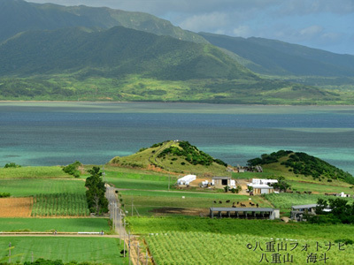 小浜島 西大岳からの光景