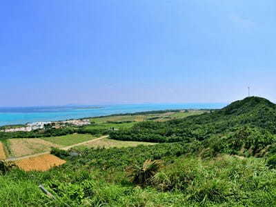 沖縄／小浜島で絶景ポイントを撮影