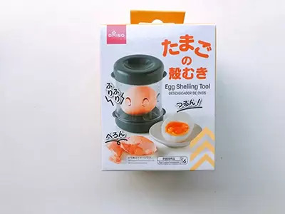 ダイソーの便利グッズゆで卵の殻むき器の実力は? 2種類の商品を比べてみた