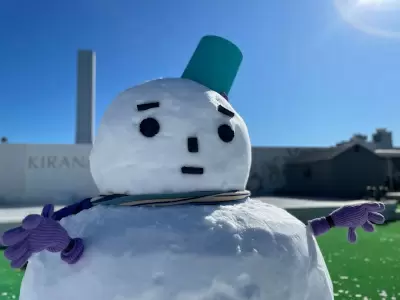 東京に「雪だるま」や「冬の滑り台」が登場！　「キラナガーデン豊洲」で雪遊びイベント