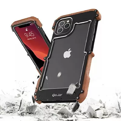 iPhone 14に対応! アルミと木材を組み合わせたスタイリッシュなバンパーケース発売