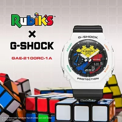 G-SHOCKと「ルービックキューブ」のコラボモデル