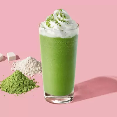 大阪府内のスタバでめっちゃよくばりなクリーミー 抹茶 フラペチーノ、25周年を記念