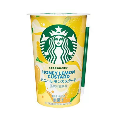 スタバ新作、新しい季節限定デザート飲料「ハニーレモンカスタード」を発売