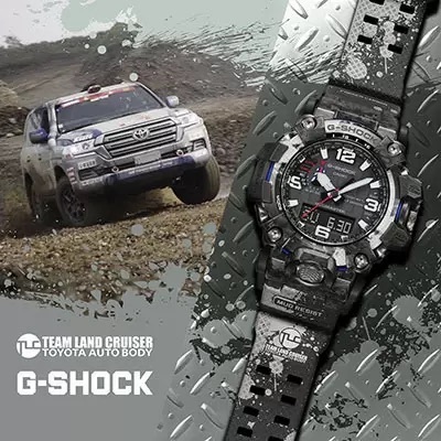 G-SHOCKと「チームランドクルーザー・トヨタオートボデー」のコラボモデル