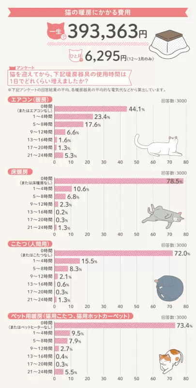 猫の一生にかかるお金は約264万円！「R＆Cマガジン」が飼い主3000人に調査