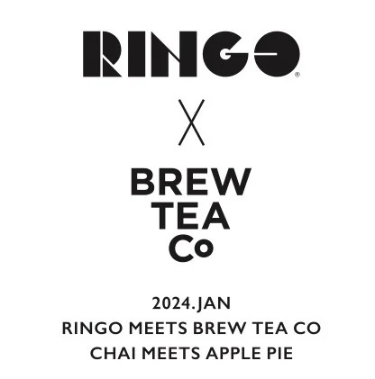 アップルパイ「RINGO」とティー専門店〔Brew Tea Co.〕がコラボ！「焼きたてカスタードアップルパイ チャイ〔Brew Tea Co.〕」2024年1月8日（月）より期間限定で販売