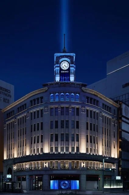 歴史的事件! 銀座四丁目の和光本館の建物の名称が「SEIKO HOUSE GINZA」に変わる!