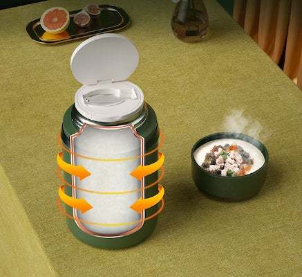 ほっとできるスープなら、午後の仕事にも気合が入る！スープジャー「Mr.G MagicJar」クラファン実施中