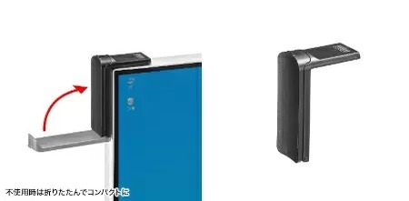 サンワサプライ、モニター横などにヘッドセットを掛けられる「マルチフック」
