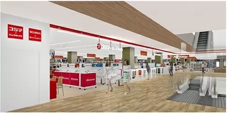 東京・亀戸の新商業施設に「コジマ×ビックカメラ KAMEIDO CLOCK店」オープン