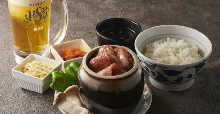 昼にビール付き焼肉定食セット!? 焼肉の和民で「ちょい飲み焼肉ランチ」販売