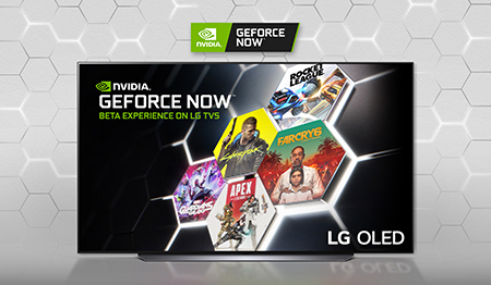 テレビメーカー初！　LGがクラウド型ゲームストリーミングサービス「GeForce NOW」に対応