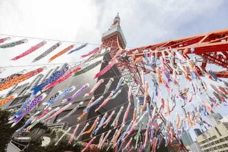 333匹の中に40匹のセサミストリート鯉のぼり!東京タワーでイベント「We Belong」開催中