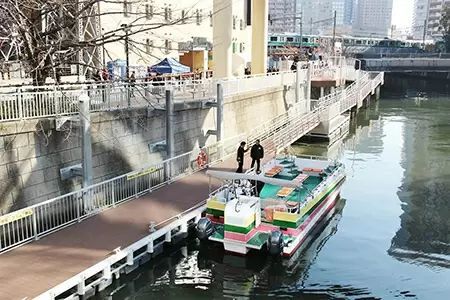 品川区が期間限定で「らくらく舟旅通勤」の第2弾を実施、船を使って通勤!?