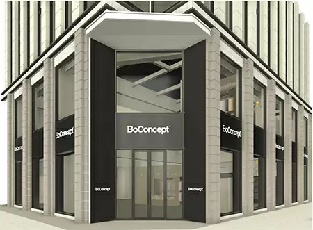 北欧のインテリアブランド「BoConcept」、大型店舗を名古屋栄にオープン