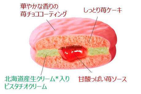 チョコパイプレミアムで初めての組み合わせ！華やかな苺と上品なピスタチオのご褒美感「チョコパイプレミアム＜苺とピスタチオ＞」2月4日（火）全国で発売