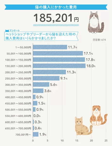 猫の一生にかかるお金は約264万円！「R＆Cマガジン」が飼い主3000人に調査