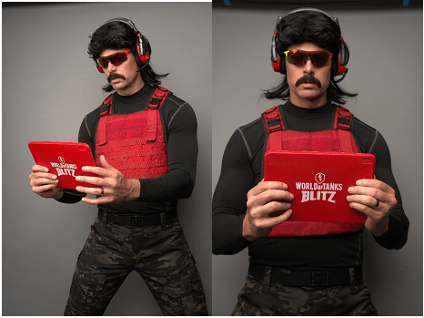 『World of Tanks Blitz』、サービス開始記念日イベント！「Dr Disrespect」とのコラボレーションが実現！