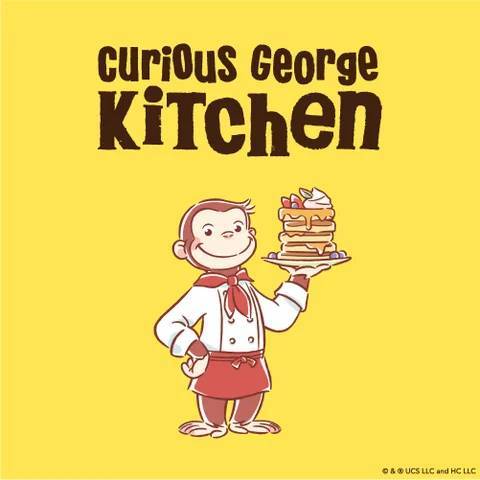 初の長期開催決定!大人気「おさるのジョージ」のダイニングカフェ「Curious George Kitchen」(「おさるのジョージ」キッチン)が2024年7月11日(木)より東京ソラマチにオープン