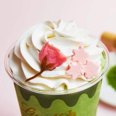 リンツのために作られた希少な「天空の抹茶」をふんだんに使用。3月18日より、ホワイトチョコレート×抹茶×さくらの贅沢な一杯「さくらと天空の抹茶 和ショコラドリンク」が期間限定で登場！