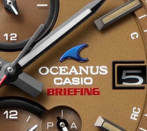 ＜カシオ＞どんなシーンにも馴染むウォッチ、ミリタリーテイストのOCEANUS×BRIEFINGコラボモデル