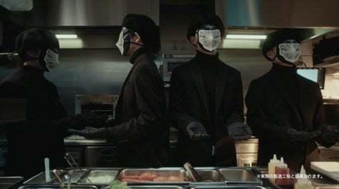 【モスバーガーの新商品のレシピが秘密結社SHOCKERに盗まれる⁉】映画『シン・仮面ライダー』×『Wolt』×『モスバーガー』３ブランドのコラボレーション企画が実現