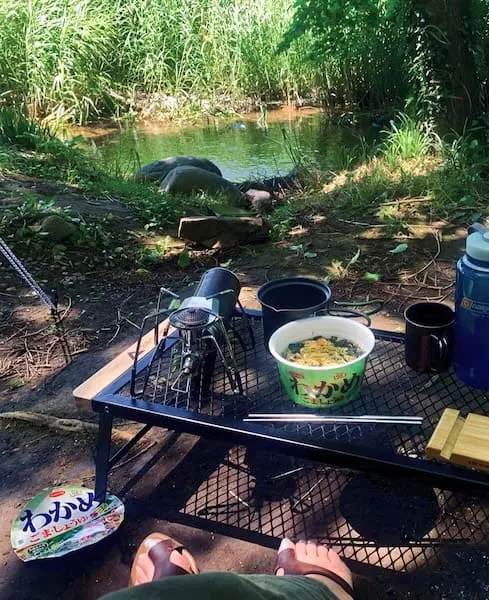 キャンプ飯ビフォー・アフター　最初はジブリ風、現在は……「こういうのもいいんだよ」