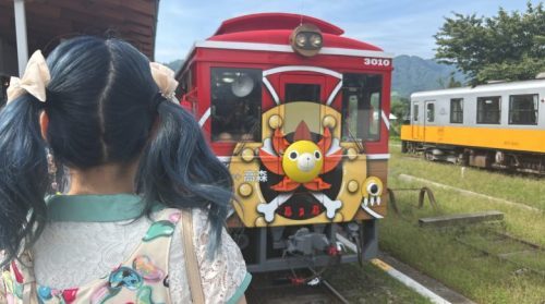 ONE PIECE×南阿蘇鉄道 SUNNY-GO TRAIN(サニー号トレイン)に乗ってきた！