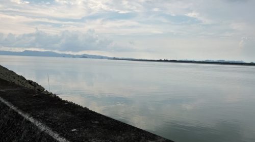 【八代市】水の上に神社！球磨川と八代海の間にある水島を守護する神秘的な龍神社