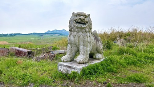 【熊本・阿蘇市】趣味のGoogleマップ散歩してたら発見した巨大狛犬に会いに行った