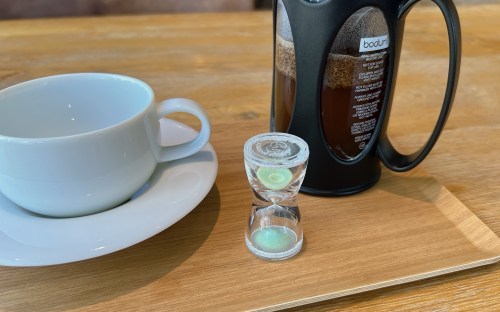 【熊本市東区】メニューが毎月変わる！FLAT CAFEのフレンチプレスコーヒーと季節毎のパフェ！