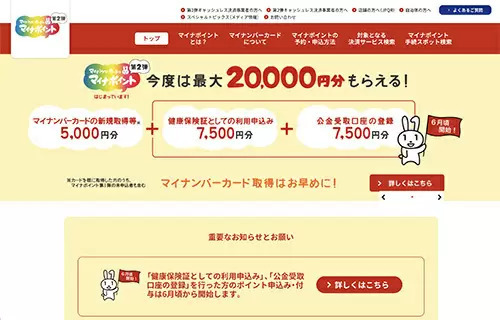 マイナンバーカードをフル活用！　最大2万円分もらえる「マイナポイント」の取得方法は？