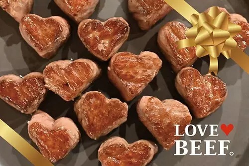 箱をあけたらチョコじゃなくハート型のお肉！？　「とろける肉のバレンタイン」でサプライズ