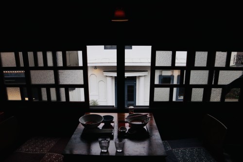 【熊本市中央区】上の裏通りでゆったり、ソーキそばランチを食べられる！～和・ガンセ～