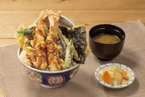 「天丼はま田」でグランドメニュー刷新、「海老づくし天丼」など販売