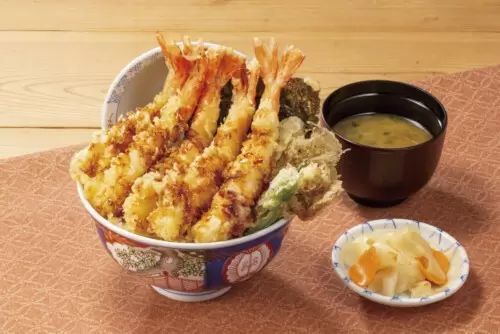 「天丼はま田」でグランドメニュー刷新、「海老づくし天丼」など販売