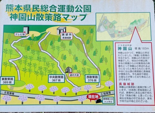 運動不足だなんて、岩せない。～熊本市総合運動公園　謎の大岩～