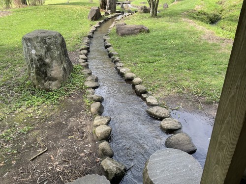 滞った何かを流してくれる場所～菊池郡大津町　矢護川公園、初生神社～