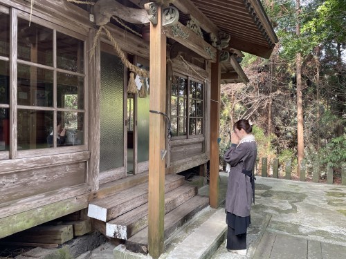 昔は、木と人は仲良しだったんだよ（となりのトトロより）～上益城郡御船町　中原神社～