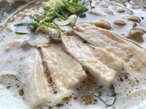 【熊本市春日】花岡山に2月1日オープンした豚骨系ラーメン「TENKOU」で無添加ラーメン食べてきた！