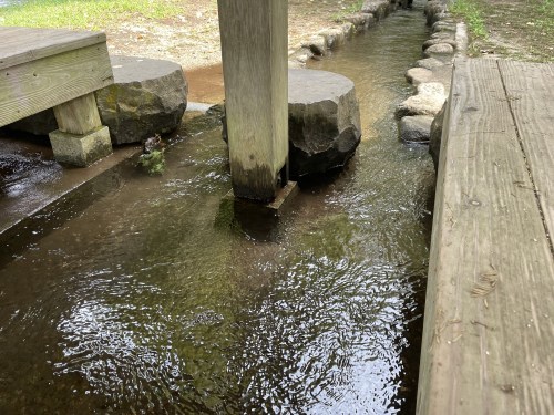 滞った何かを流してくれる場所～菊池郡大津町　矢護川公園、初生神社～