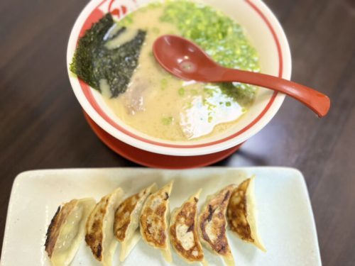 【玉名郡長洲町】田んぼの中にある「らーめんまる孔」の安くて美味しいあっさり味とんこつラーメンが人気だよ！