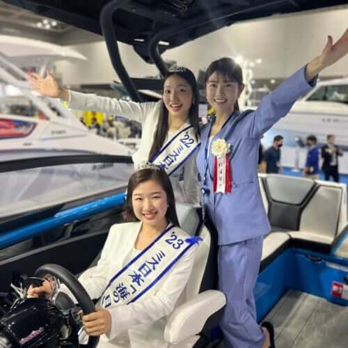 海の遊びを満喫!ジャパンインターナショナルボートショー【ミス日本便り】