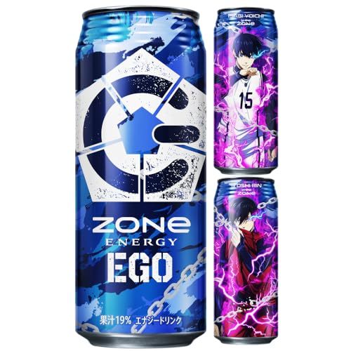ドライブにはエナドリ！人気アニメコラボ缶の新作『ZONe ENERGY EGO』