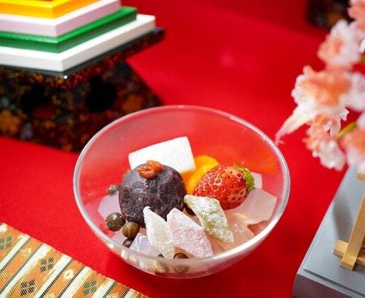 【西武池袋本店】ひなまつりモチーフのケーキやちらし寿司など、お祝いのテーブルを彩るグルメを展開