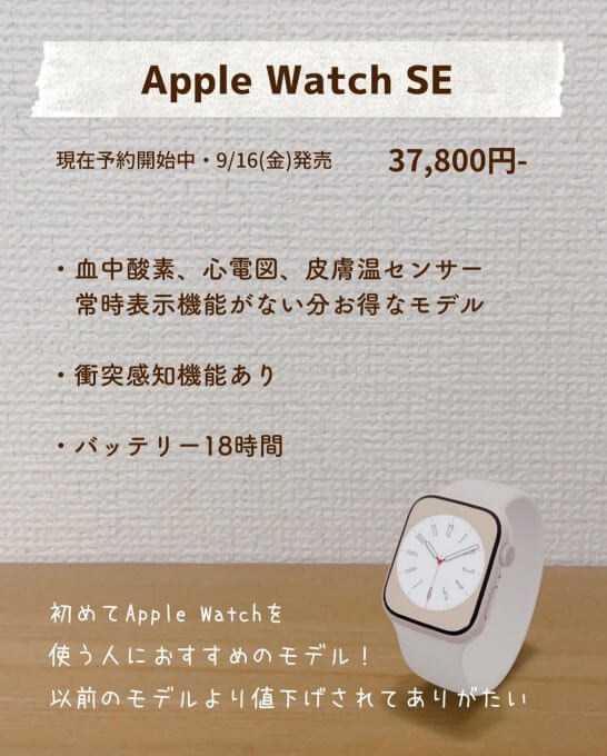 iPhone 14・AirPods Pro・Apple Watch…Apple新作情報をわかりやすく解説!